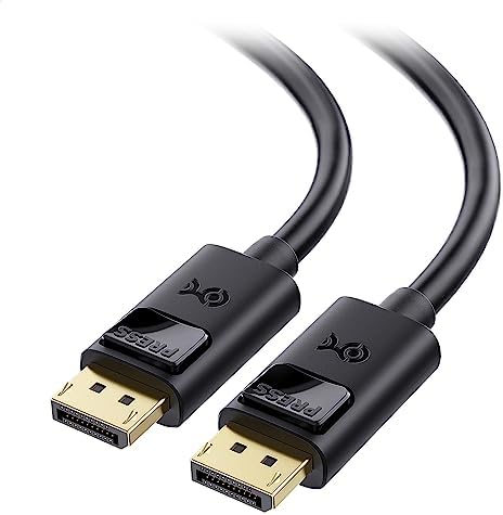 Cable Matters 32.4Gbps DisplayPort Cable 1.4-6ft, Support 8K 60Hz, 4K 240Hz DisplayPort 1.4 Cable with FreeSync, G-SYNC and HDR for Gaming Monitor, PC, RTX 4080/4090, RX 6800/6900