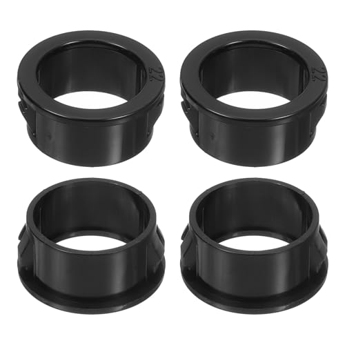 QUARKZMAN 38 Pcs Douille À Clip Pour Câble, Diamètre De Montage De 7/8 Noir Rond En Nylon Douille À Clip Protecteur Pour Câble, Douille En Plastique Pour Câblage