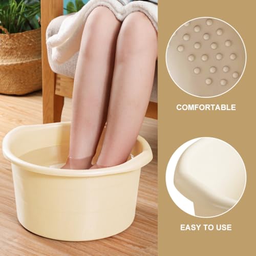 Cubeta para Spa de Pies de Plástico Beige miniatura 7