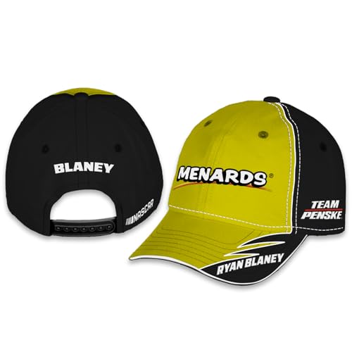 Ryan Blaney #12 NASCAR 2025 Element Snapback Hat Yellow miniatura 1