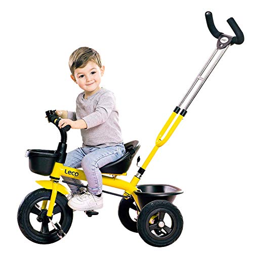 Best Prices! Zjnhl Children's Fun/Children Kids Tricycle Trike Stroller First Bike 2 In1 WiRemovable...