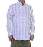 Calvin Klein Men's Long-Sleeve Yarn-Dye Fine Line Shirt