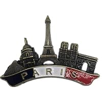 Magnete Frigo Torre Eiffel Parigi – Souvenir In Resina 3D, Fatto A Mano, 6x7 Cm