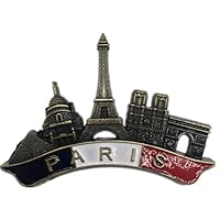 Magnete Frigo Torre Eiffel Parigi – Souvenir In Resina 3D, Fatto A Mano, 6x7 Cm