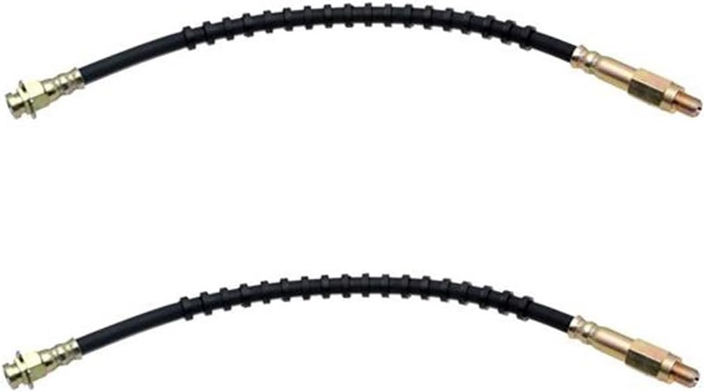 2PCS Front Brake Line Brake Hose Automotive Replacement Brake Hoses Brake Hydraulic Hose fits Mustang II 1974-1978 fits Pinto 1974-1980 fits Mercury Bobcat 1975-1980