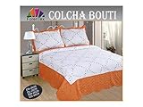 Colchas cama 150 cubrecama con relleno ligero uso con juego de sabanas 150 x 200, ideal para primavera/verano