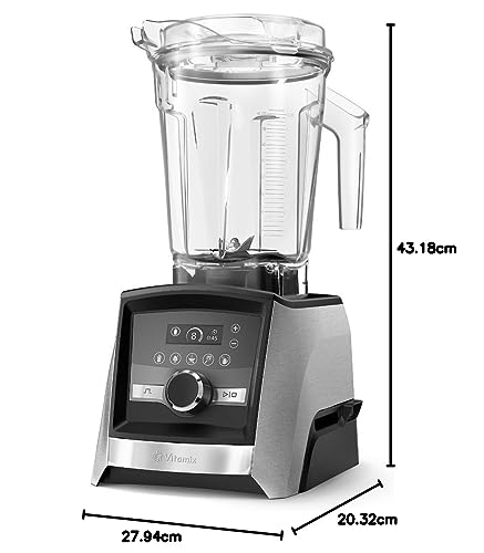 Vitamix A3500 Mixer aus Edelstahl mit fünf Programmen