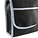 L & P Car Design Kofferraumtasche klein Organizer Autotasche Auto Kofferraum KFZ Tasche Toolbag Aufbewahrungstasche mit Klettverschluss (Schwarz grau)