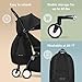 Stokke YOYO Bag, Black - Provides Additional, Sturdy Storage on The YOYO3 Stroller - Includes Wheel Base & Hooks