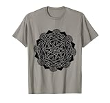 Patrón de mosaico de mandala de yoga fractal
