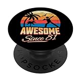 Photo Gallery 43° compleanno awesome since 1981 uomini donne popsockets popgrip intercambiabile Photo Gallery 43° compleanno awesome since 1981 uomini donne popsockets popgrip intercambiabile