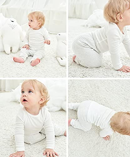 Enfants Chéris Baby Girl Boy Long Sleeve Tee Shirt 12 Months Cream White #TOP5