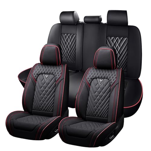 Image of Car Seat Covers for Chevy Silverado EV 2024-2026 Leather Full Set