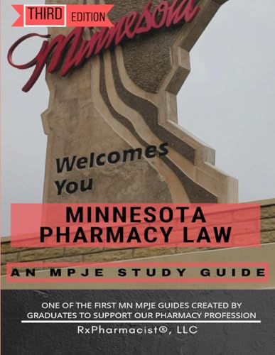 Minnesota Pharmacy Law: An MPJE Study Guide