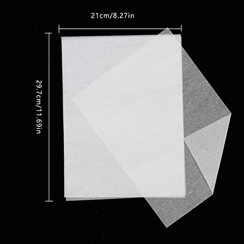 Waybas 100 PCS Tracing Paper, A4 Size Artists Tracing Paper Trace Paper