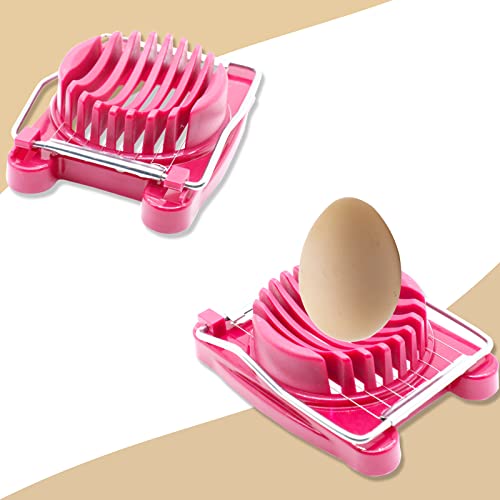 Small Egg Slicer In Red,Green And White (Red) #TOP3
