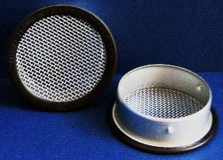 3" Round Open Screen Vent - Black - Package of 4