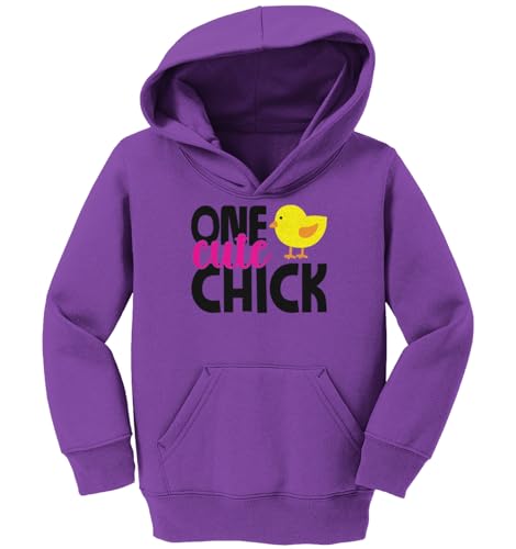 Haase Unlimited One Cute Chick - Easter Adorable Toddler/Youth Fleece Hoodie