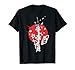 Japan Anime Maske Kitsune Style Samurai Oni Monster T-Shirt