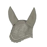 gehäkeltes Baumwollgarn elastische Jersey-Ohren passen sich gut an elegante Kordel-Kristallstein-Kordel-Kombination exklusive Kristallsteinqualität