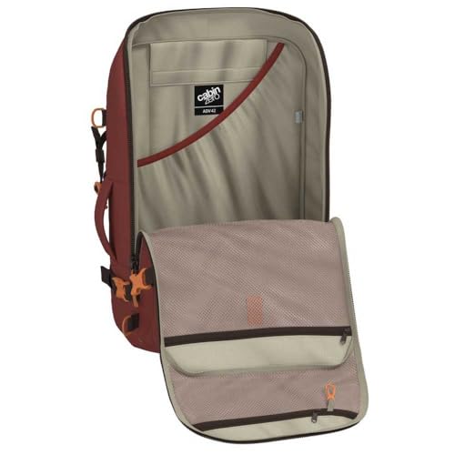 Cabinzero Adv 42l PLECAK Unisex Dorosły, Czerwony Sangria, Talla única, Casual