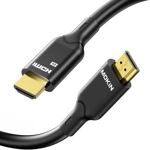 MOKiN HDMI Cable, 3.94ft, 4K@60Hz, High-Speed 4K HDMI 2.0 Cord (1...