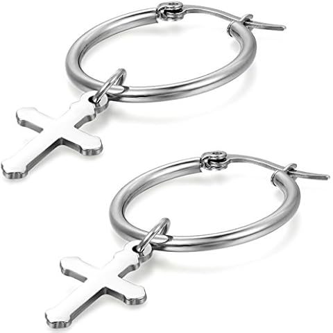 Flongo Boucles d’Oreilles Créoles Argent Cover