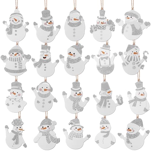 Décoration de Noël rustique MorningRo : ornements de qualité supérieure en métal - 2