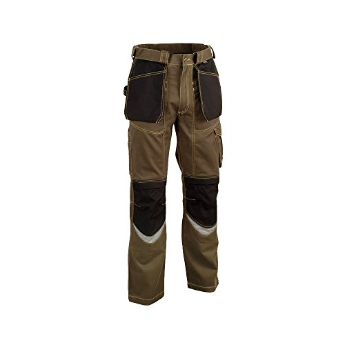 Cofra 40-00V015 - Pantaloni alla zuava da lavoro Bricklayer in Cordura, peso 290g/m², 40-00V01503-50