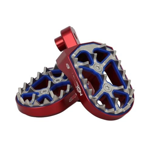 Repose pieds moto cranté pour CRF70F et XT350 adhérence maximale