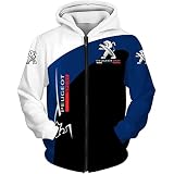 XINLV Sweat Capuche Homme P-Eug.eot - Sweats Capuche avec Poche Capuche Manches Longues pour Unisexe, Pull Capuche Sweat Dcontract Classique Blue Bleu M/Medium