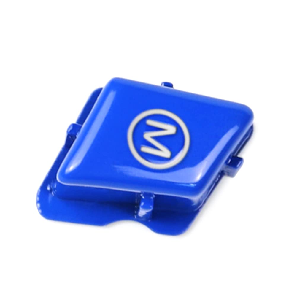 Interruttore A Pulsante Sul Volante Per BMW Serie 1, 3, M3 E X1 – Modelli E81/E82/E87/E88/E90/E92/E93/E84, In ABS Rosso, Blu E Nero Opaco