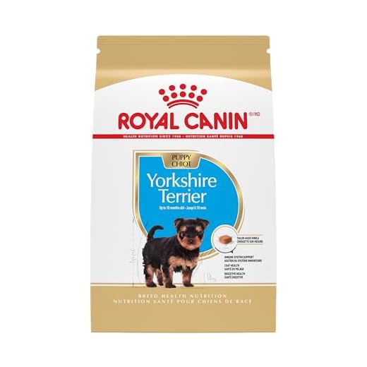 Royal Canin Breed Health Nutrition Yorkshire Terrier Puppy Dry Dog Food, 2.5 lb Bag
