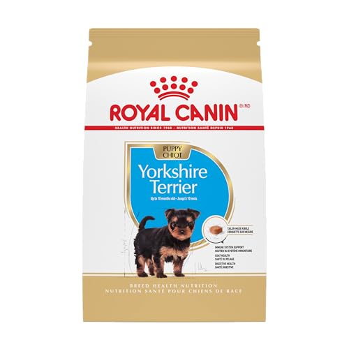 Royal Canin Breed Health Nutrition Yorkshire Terrier Puppy Dry Dog Food, 2.5 lb Bag