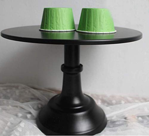 Grand Baker Cake Stand 10 Inch Wedding Cake Tools Adjustable Height Fondant Cake Display Accessory For Party Bakeware (Black) #TOP4