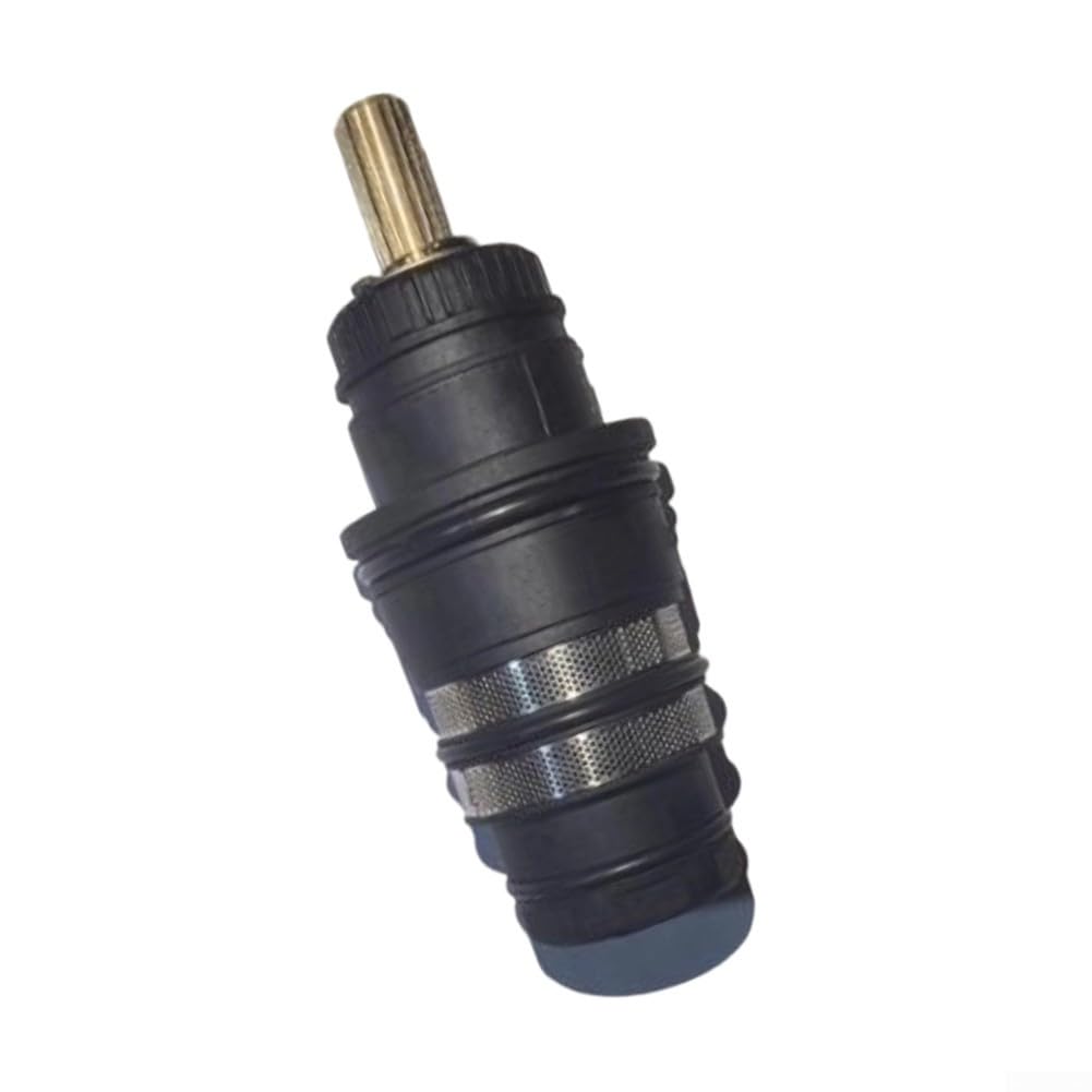 Cartucho termostático de repuesto para válvulas de grifo de ducha, control de temperatura de precisión, material de latón, 3.5 x 1.26 pulgadas, compatible con 94282000 y