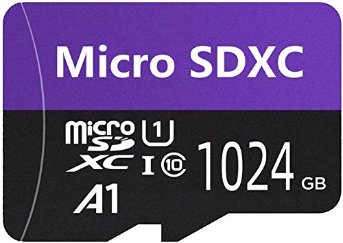 Tarjeta Micro SD SDXC de 1024 GB Tarjeta de memoria Flash de clase 10 de alta velocidad Cover