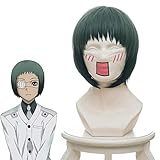 Junww Tokyo Ghoul Re Yonebayashi Saiko Cosplay Wigs Kaneki Ken Costumes Wig Black Blue Green Hair For Halloween Party 2