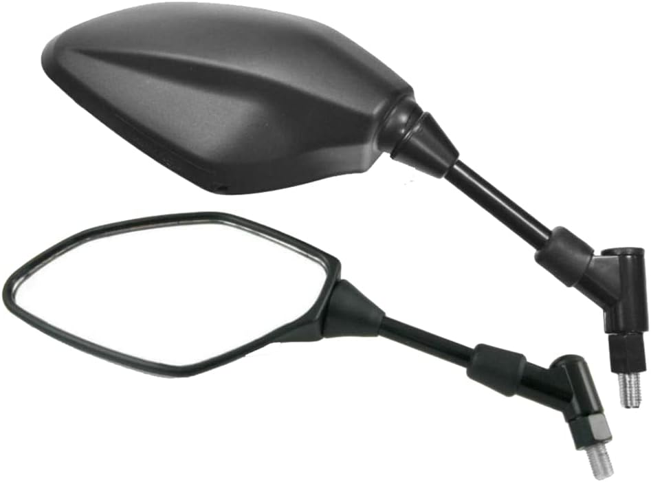 Universal 8MM 10MM Motorcycle Mirrors Rear View Threaded for Yamaha for Kawasaki for Suzuki for Ducati for Scooter for Dirt Street Bike for Cruiser for Victory for ATV