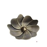 Proceso: horno de germanio Quemador de incienso de línea estante de bobina vertical para mosquitos placa de escritorio incienso incienso incienso tibetano antiguo bandeja nostálgica retro cobre puro estufa trompeta-bronce placa