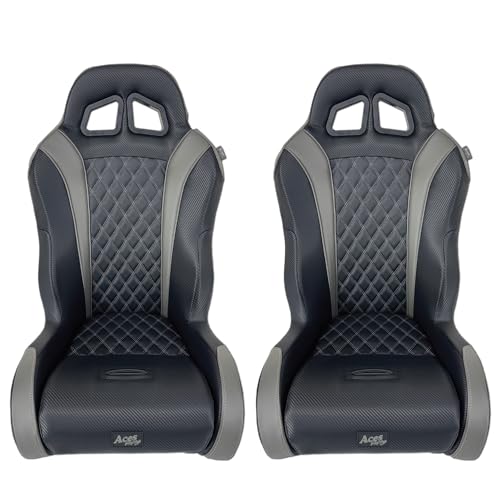 2014-2023 RZR 1000 / Turbo S Suspension Seat (Pair) Daytona/Grey