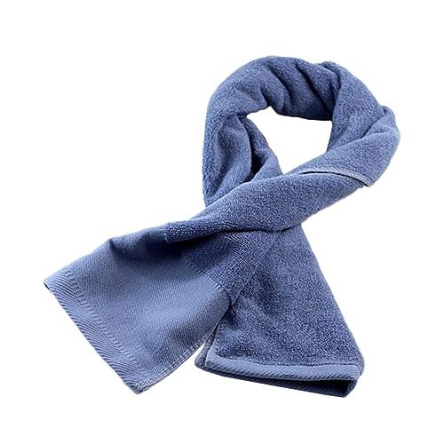 ibasenice Toalla Deportiva De Fitness De Algodón 32x110 Cm Gris, Absorbente y Transpirable, Toalla Alargada para Gimnasio, Exterior y Baño, Práctica para Yoga, Golf y Senderismo