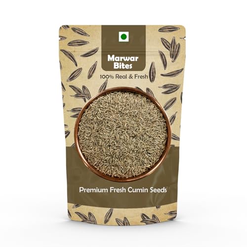 Image of MarwarBites Organic Whole Cumin Seeds /Jeera | Vegan, Gluten Free | Quality Indian Spice, Fresh Natural Jeera | Whole Seeds for Enhanced Flavor (1kg)