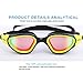 XANHOY Professional Adult Anti-Fog Swimming Goggles for Men Women Waterproof Adjustable Swimming Goggles