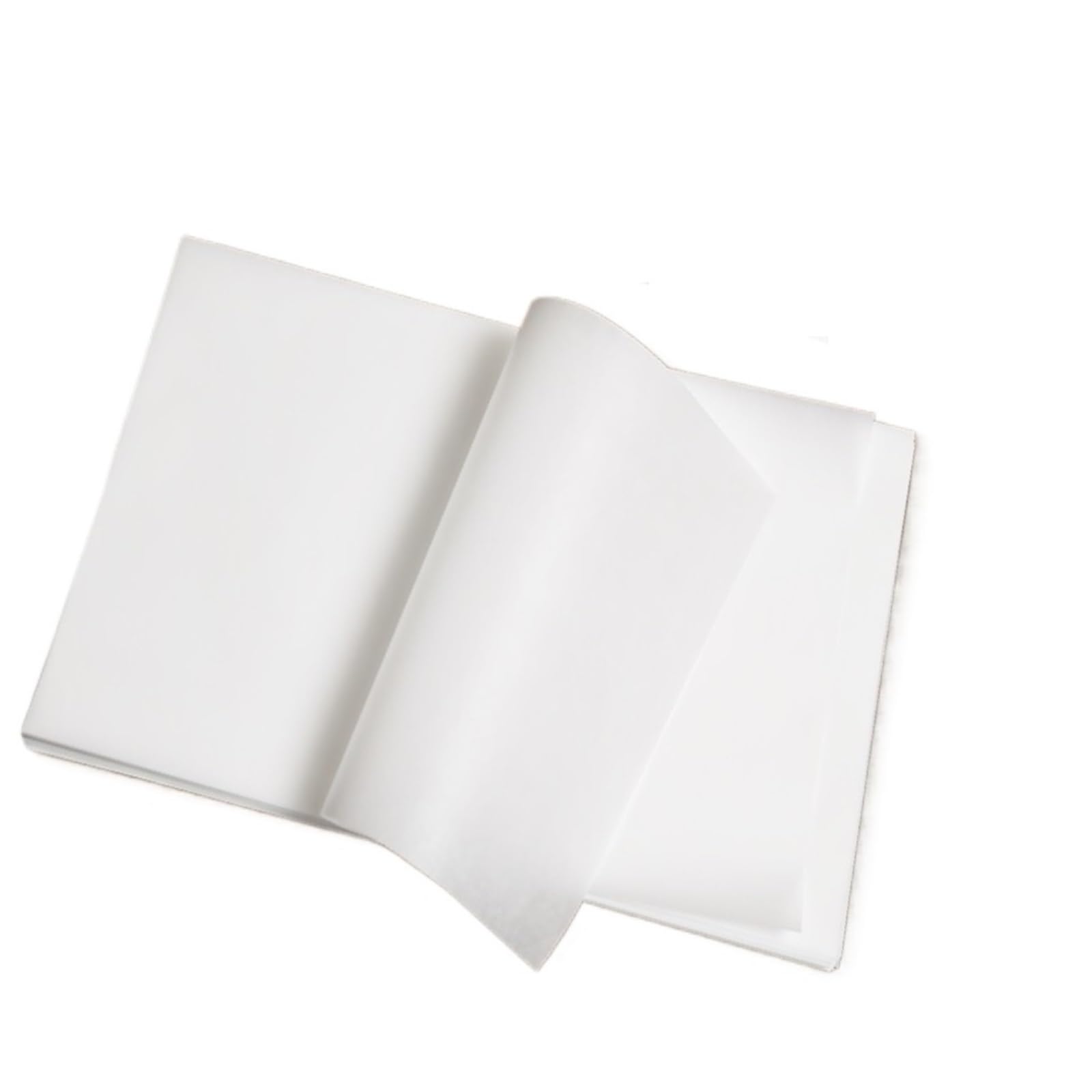 Papel pergamino para freidora de aire rectangular moldes precortados de 25x20cm para hornos 200 piezas