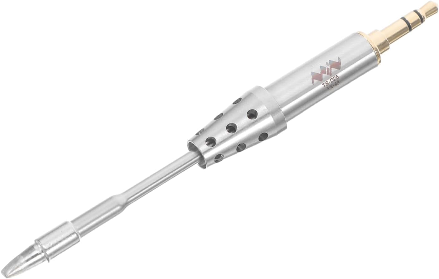 Veemoon Soldering Iron Replacement Tips for Tsp Easy Installation Metal Pinecil Tips for Cordless Soldering Stations Solder Accessories for Enhanced Performance