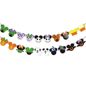 Wulagogo Maus Halloween Girlande M-02