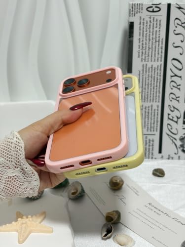 Coque iPhone 17 Pro hybride transparente mince en plastique dur et silicone - 5