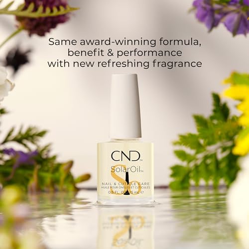 Roux Laboratories, Inc. CND SolarOil Cuticle Oil, Natural Blend Of Jojoba, Vitamin E, Rice Bran and Sweet Almond Oils, Moisturizes and Conditions Skin (Packaging May Vary)