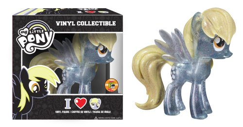 Funko My Little Pony: Derpy Vinyl Figure, Clear Glitter (SDCC Amazon Exclusive)